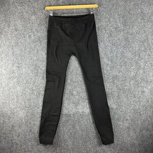 One Step Up Fleece Lined Leggings Womens Juniors XL Black Pullon Pant